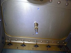 Clecoed the main spar to the tank Z brackets