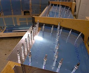 Getting ready for the countersinking session