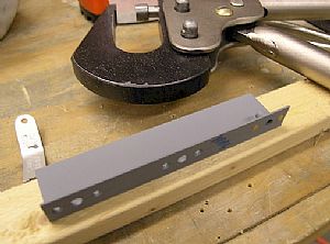 Riveted on the nutplates