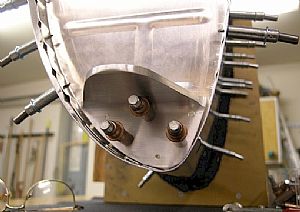 Final drilled the holes in the inboard rib