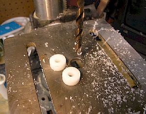 Drilled the spacers
