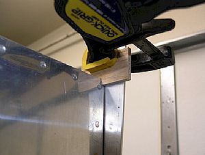 My homemade aileron holder thingy
