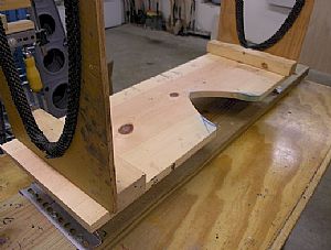 Had to modify the tilting tank jig