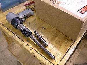 Here are the rivet sets I used on the big aluminum angle