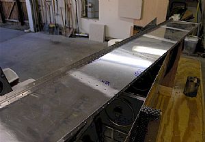 Got the back baffle ready for proseal and riveting