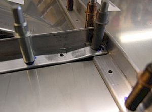 Some fine-tuning trimming on the F-601N Stiffeners