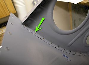 Started putting in the rivets