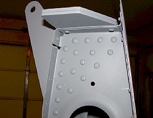 Started riveting on the flap brackets assemblies