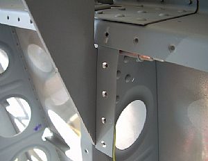 Countersunk the rest of the W-925B rivet holes