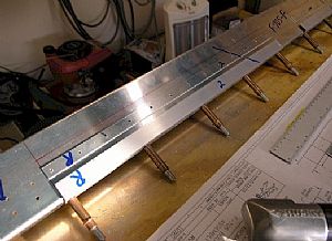 Drilled the F-705L shim in place
