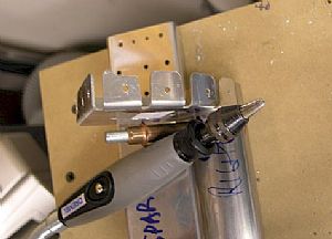 Cut out a notch in the A-904 nose rib