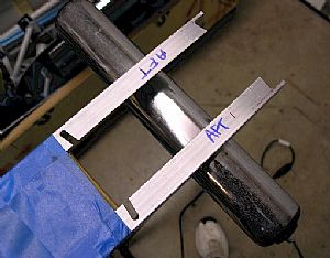 Made the cuts in the aft end of the longerons
