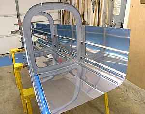 clecoed the F-773 side skins to the bulkheads