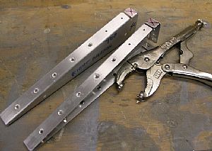 Dimpled the aileron ribs