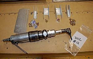 Time to attach the hinge brackets 