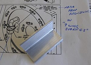 Making the T-915 anti-rotation bracket