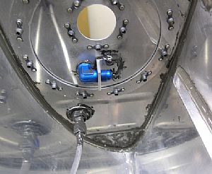 Prosealed and riveted the anti-rotation bracket