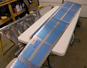 Finished work on the F-773-L side skin