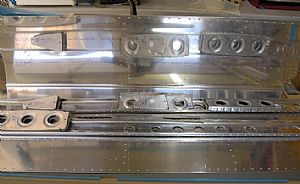 The right side of the Horizontal Stabilizer is ready for priming