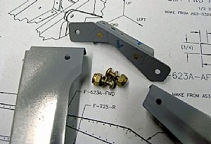 Finished the F-716B Seat Rib Access Plates