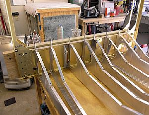 Clecoed the seat ribs to the F-904 bulkhead