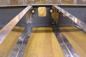 I cut the conduit holes on floors, front and back