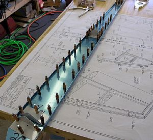 Started work on the Vertical Stabilizer