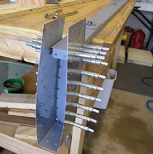 Clecoed the counterbalance skin on