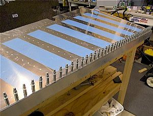 Clecoed everything down to the aluminum angle