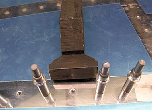 Now THAT will fit between the rivets