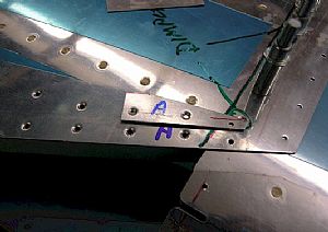 Drilled the attach strips
