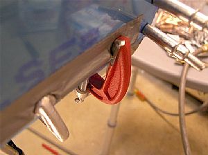 Put the extra clamps into position