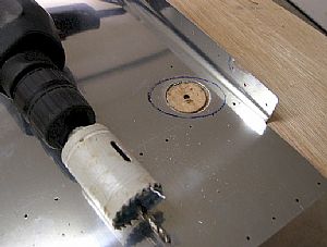 Cut out them there holes!