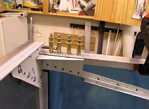 Drilled the Longerons to the firewall bracket