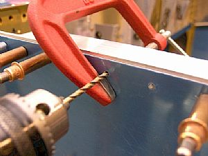 Drilled the hole on the other end of the F-996C