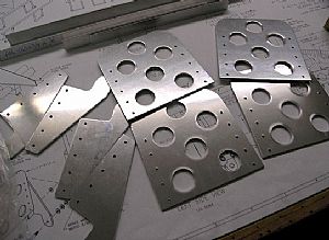Started work on the rudder pedals