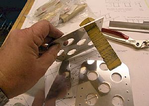 The lazy man's method of sanding holes