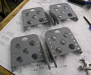 Riveted the brake pedals together
