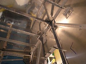 Drilled and clecoed the  F-972B-R&L floor stiffeners.