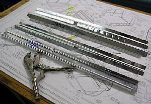 Started work on the F-722 and F-724 ribs for the baggage area