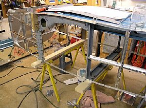 Everything is countersunk and dimpled