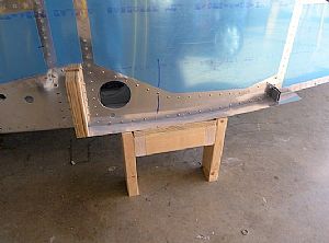 Here's my homemade flat sawhorse