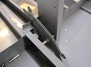 Made the tubular F-635C spacers and fit the bellcrank to the fuselage