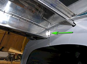 Final drilled the F-787 Stiffener Rib to the F-707B clip