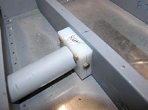 Final bolted the step pipe and F-6125 block