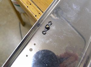 Time to install the nutplates in the bottom panel