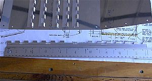 Time to drill the holes in the hinges