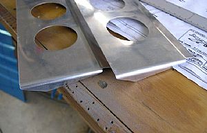 Trimmed the ends of the F-638 back braces  