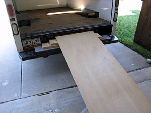 Getting it out of the U-Haul