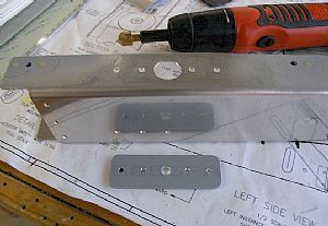 Now it's time to enlarge the hole in the F-766A channel